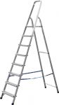 Лестница-стремянка СИБИН алюминиевая, 8 ступеней, 166 см 38801-8