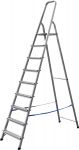 Лестница-стремянка СИБИН алюминиевая, 9 ступеней, 187 см 38801-9