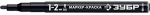 Маркер-краска МК-200 черный, 1-2 мм, круглый наконечник ЗУБР 06326-2