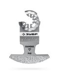 ЗУБР DIAMOND 70x2.0 мм полотно с алмазным зерном Р40: керамика, мрамор, стекло, кирпич, StarQuick (15585-70-2.0)
