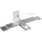 ЗУБР СОС-2.0, 40 x 210 (150) x 2 мм, пластина, скользящая опора для стропил (310166-150) — фото 2