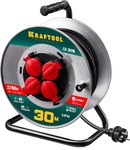 Удлинитель на металл. катушке, 30 м ЗУБР "Профи" 55085-30